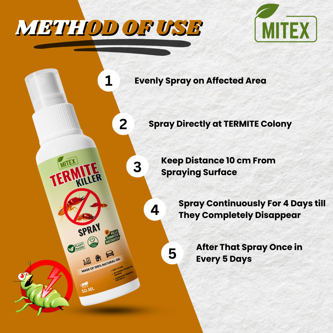 Termite Killer Spray - Effective solution for home (Pack of 5) image 2
