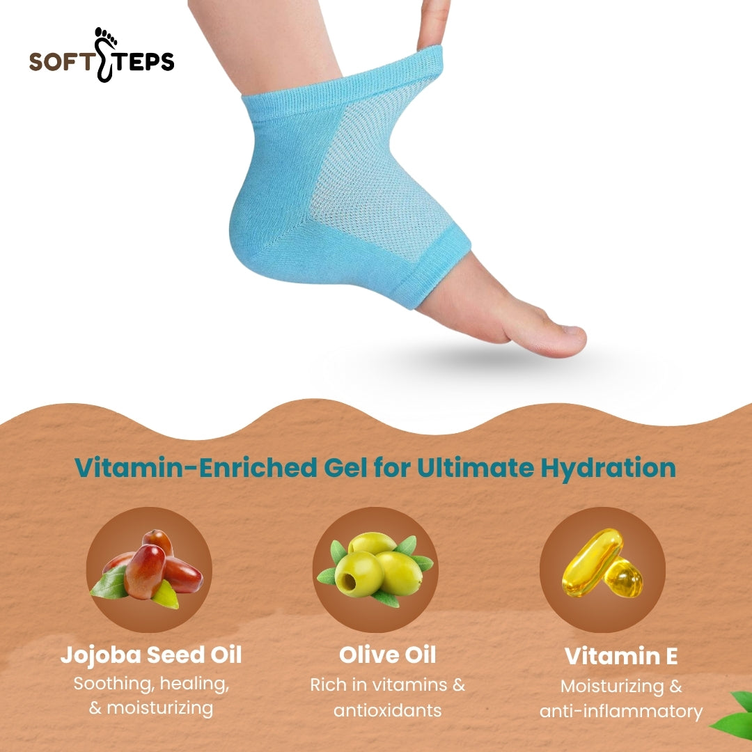 SoftSteps Moisturizing Gel Socks image 5