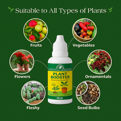 Organic Plant Boost  Faster 2x Growth & Stronger Roots