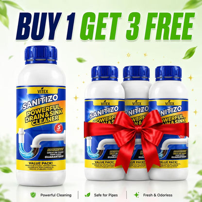 VITX Powerful Sink & Drain Cleaner - Buy 1 Get 3 Free