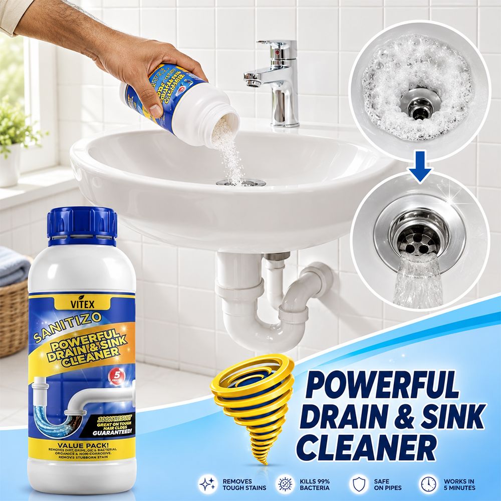 VITX Powerful Sink & Drain Cleaner - Buy 1 Get 3 Free