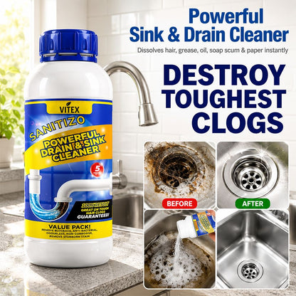 VITX Powerful Sink & Drain Cleaner - Buy 1 Get 3 Free