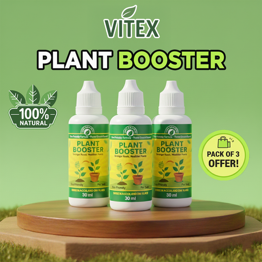Organic Plant Boost – Faster Growth & Stronger Roots (Pack of 3)